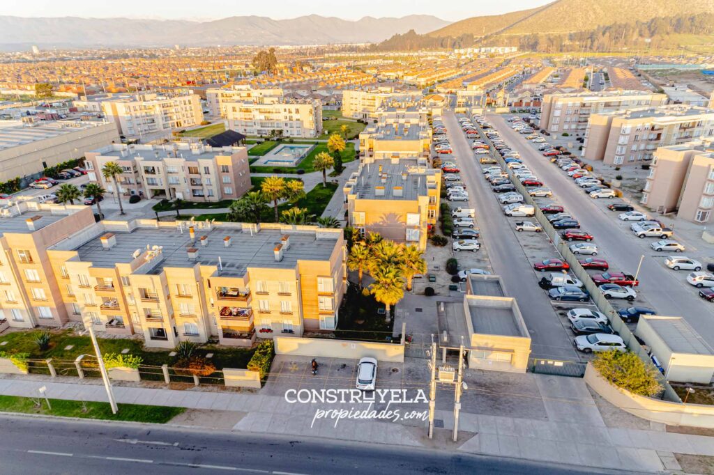 Departamento en La Serena, reconocido condominio de barrio San Joaquin | Construyela Propiedades, La Serena