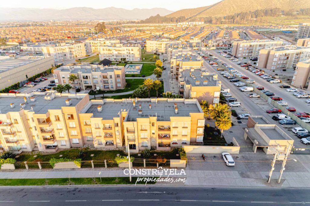 Departamento en La Serena, reconocido condominio de barrio San Joaquin | Construyela Propiedades, La Serena