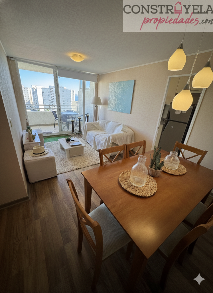 Departamento en venta La Serena - Condominio Terraza del Sol II - sala de estar